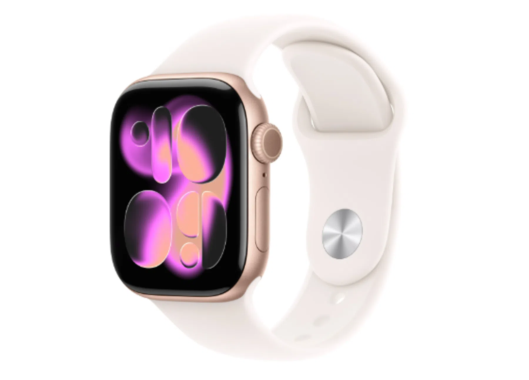Apple Watch series 11 wit/rosé